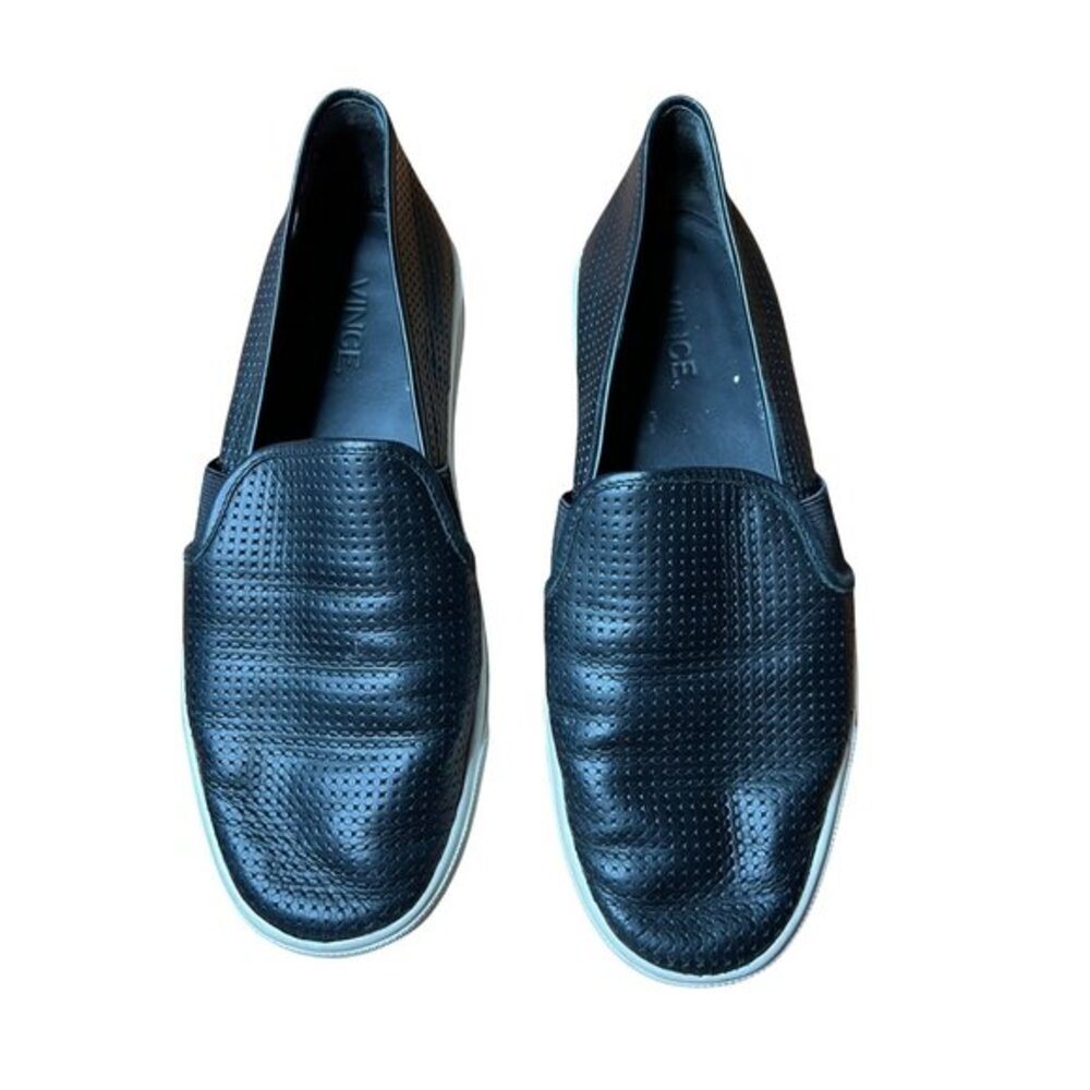Vince Black Loafers Size 6.5